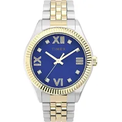 Timex Damen Analog Uhr mit Edelstahlarmband Legacy