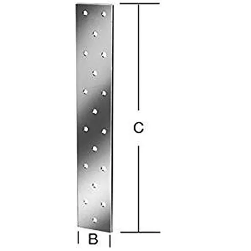 Flachverbinder Streifen 40x250mm