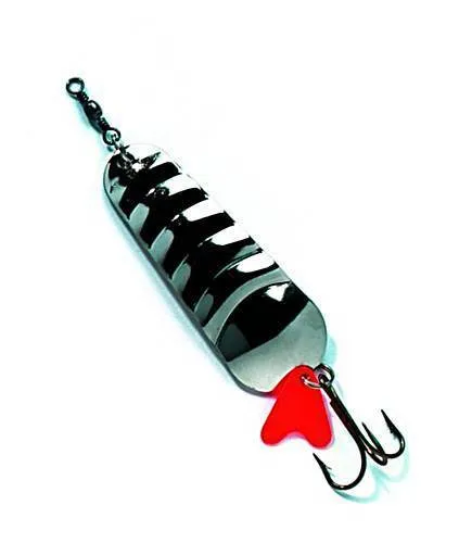 Abu Garcia Blinker Atom 20g S - Silberner Blinker mit 20g Gewicht, ideal für das Angeln und sorgt für hohe Anziehungskraft bei Fischen.