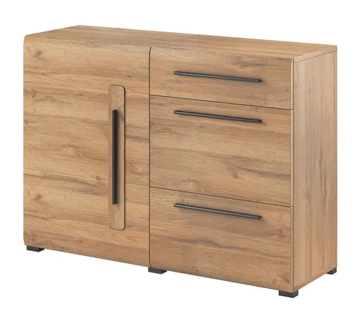 Sideboard Kommode Anrichte 120cm MDF Eiche Grandson