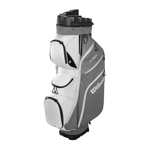 Wilson I-Lock CART Bag Grau/Weiß/Schwarz von Wilson