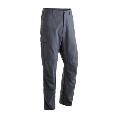 Maier Sports Trave Zip-Off-Hose Gr 60 - Regular blau - Herren Outdoor- und Wanderhosen, praktische Zip-Off-Hose in Blau, ideal für Wanderungen und vielseitig einsetzbar.