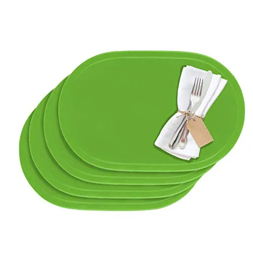 Westmark Tischsets/Platzsets, 4 Stück, 45,5 x 29 cm, Vinyl, Grün, Saleen Edition: Fun