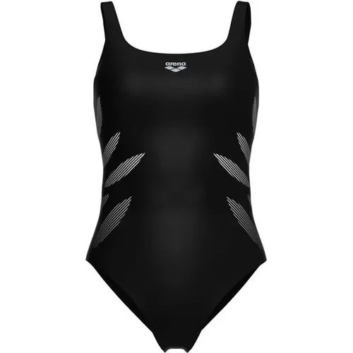 ARENA Damen Badeanzug SWIMSUIT MILENA WING BACK - Badeanzug für Damen mit Shaping Technologie, bietet perfekten Halt und formt die Silhouette. Ideal für Schwimmbad und Strand, chlorbeständig und schnelltrocknend.