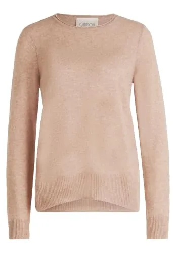 Cartoon Damen Kaschmir-Pullover mit Rundhalsausschnitt 38, Funghi Melange