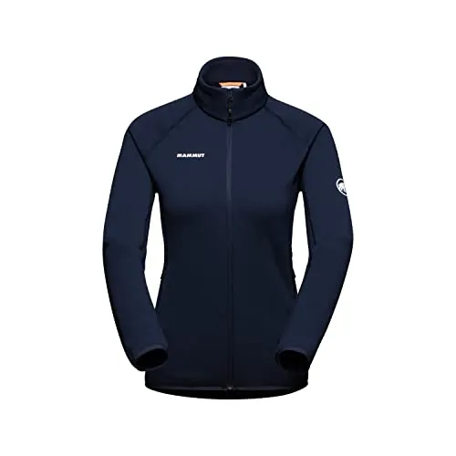 Mammut Aconcagua ML Jacket Women marine (5118) S - Damen Isolationsjacken für Skitouren und Freeskiing, aus robustem Polartec Power Stretch Pro für optimale Bewegungsfreiheit und Wärmeisolierung, ideal für Outdoor-Aktivitäten und Alltag.