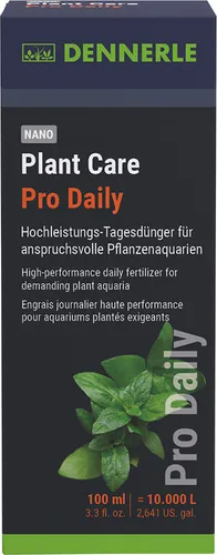 Dennerle Plant Care Pro, 100 ml - Hochleistungs-Dünger für anspruchsvolle Pflanzenaquarien