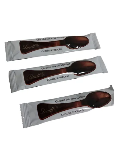Lindt Chocolat Noir Extra Fondant Chocholöffel Schokolade 3 Stücke