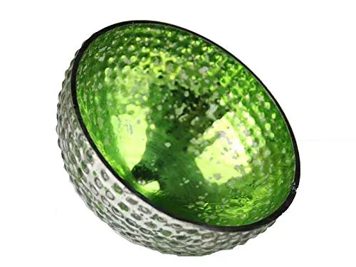 itsisa Glas Schwimmschale rund grün, D: 8cm in grün von itsisa