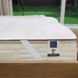billerbeck Schafschurwolle Topper 382 Cosidorm 100x200 cm - Matratzenauflagen aus 100% Bio-Schafschurwolle für ein angenehmes Schlafklima, zertifiziert nach GOTS für nachhaltige Textilproduktion und hygienische Frische.