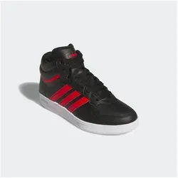 adidas Sportswear HOOPS MID 4.0 KIDS Sneaker schwarz 38 EU - Sportlicher knöchelhoher Sneaker für Kinder, ideal zum Laufen, mit robustem Synthetik-Obermaterial und rutschfester Gummisohle. Fällt klein aus – bitte eine Größe größer bestellen.
