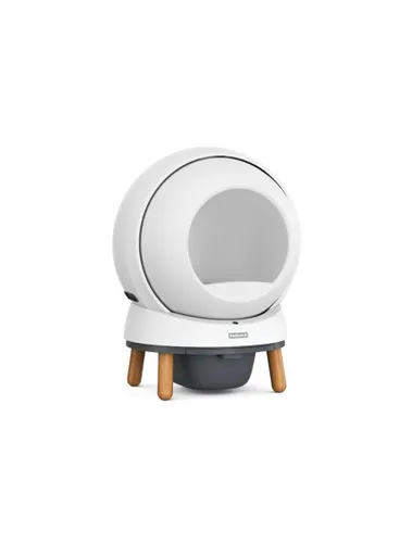 PetSafe ScoopFree SmartSpin Selbstreinigende Katzentoilette - Katzentoilette mit bis zu 2 Wochen automatischer Reinigung, App-gesteuert zur Gesundheitsüberwachung und verbesserter Geruchskontrolle.