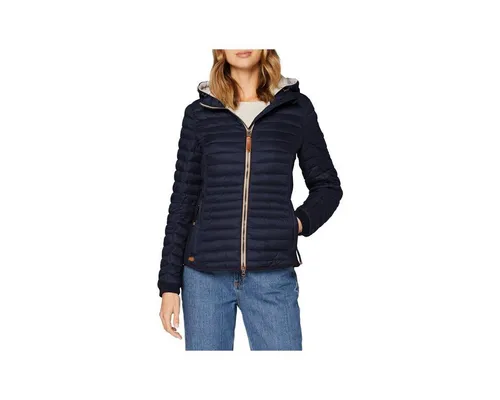 camel active Winterjacke blau 46 - Funktionsjacke in Navy, aus robustem Polyamid mit warmem Polyester-Füllmaterial, ideal für kalte Tage und pflegeleicht bei 30°C.