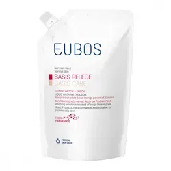 Eubos Basic Skin Care Red Waschemulsion 400 ml - Medizinische Körperpflege, Duschgel mit unwiderstehlichem Duft für eine sanfte Reinigung und intensive Feuchtigkeit, ideal für ein verwöhnendes Duscherlebnis.