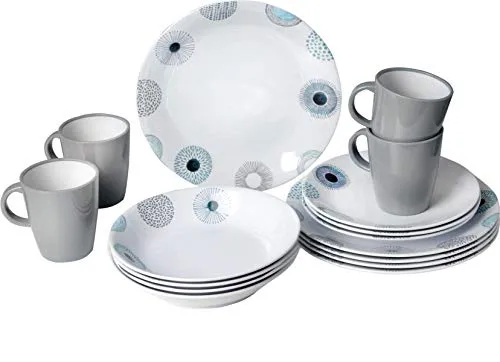 BRUNNER Set Teller Deep Sea 16 Stück von Brunner