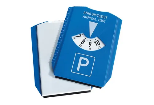 Macma Eiskratzer Parkscheibe mit integrierten Eiskratzer