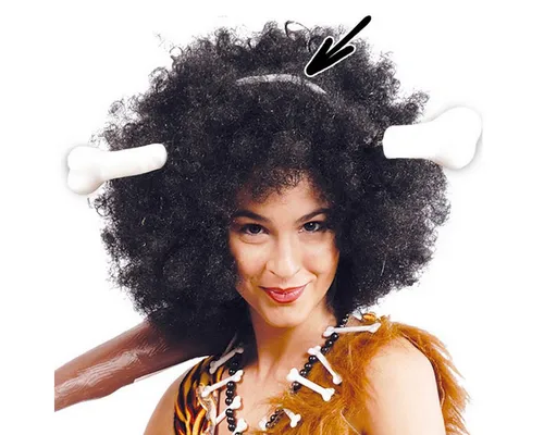 Fiestas Guirca Kostüm Haarreif Knochen