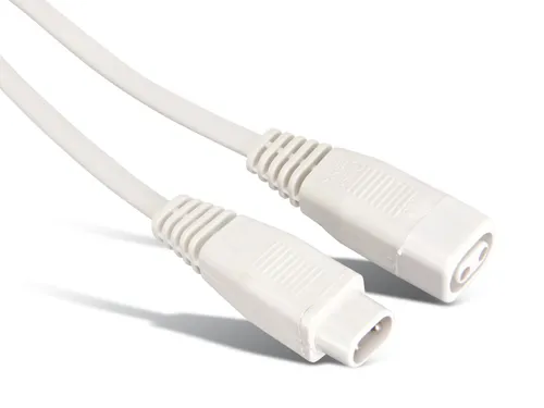 CHILITEC Verbindungsleitung für LED-Unterbauleuchten, 1,5 m - Lampenzubehör für LED-Unterbauleuchten, ideal für einfache und sichere Verbindungen mit einer Länge von 1,5 m in eleganter weißer Farbe.