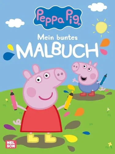 Produktbild Peppa Wutz Ausmalbilder: Mein buntes Malbuch