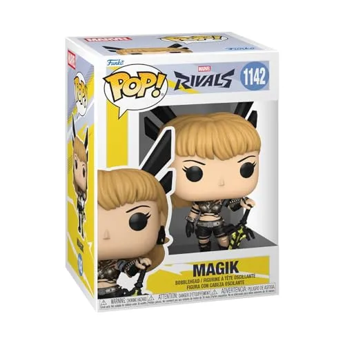 Funko Pop! Games: Marvel Rivals - Magik - Vinyl-Sammelfigur - Geschenkidee - Offizielle Handelswaren - Spielzeug Für Kinder und Erwachsene - Superheroes Fans - Modellfigur Für Sammler