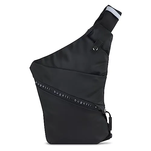 bugatti Blanc DeLight Messenger Bag 15 Zoll - Messenger-Bag aus robustem Tarpaulin & Nylon, ideal für den Arbeitsalltag mit umfassendem Diebstahlschutz und abwaschbarem Material.