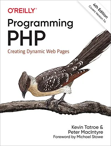 Programming PHP von Kevin Tatroe und Peter MacIntyre - Lehrbuch für Programmierung, ideal für das Erstellen dynamischer Webseiten mit 540 Seiten umfassendem Wissen.