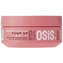 Schwarzkopf Osis+ Pump Up 85 ml Stylingpaste - Vielseitige Stylingpaste für mehr Volumen und Griffigkeit. Ideal für feuchtes und trockenes Haar. Verleiht dauerhafte Fülle und verbessert die Haarstruktur.