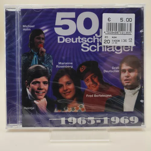 Various - 50 Jahre Schlager 1965-1969  | CD | Zustand Neu / OVP