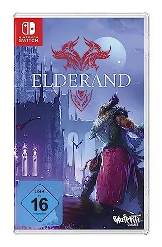 Elderand - Switch - Action-RPG für Nintendo Switch mit fesselndem Metroidvania-Gameplay, handgezeichneter Pixelgrafik und anpassbaren Charakteren. Enthält exklusive Sticker und DLC für den Original-Soundtrack!