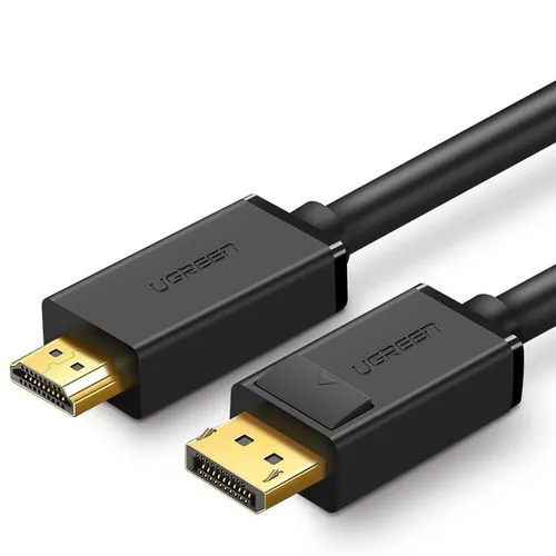 Ugreen DisplayPort auf HDMI Kabel 4K 30Hz 2m Schwarz (DP101 10202)