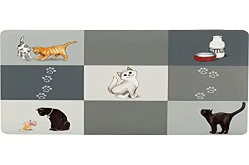 TRIXIE T24579 Tischset Patchwork Katze, 1 Count (Pack of 1)