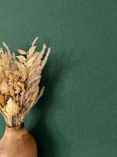 NEWROOM Tapete Grün Vliestapete Struktur - Unitapete Uni Textil Einfarbig Modern inkl. Tapezier-Ratgeber