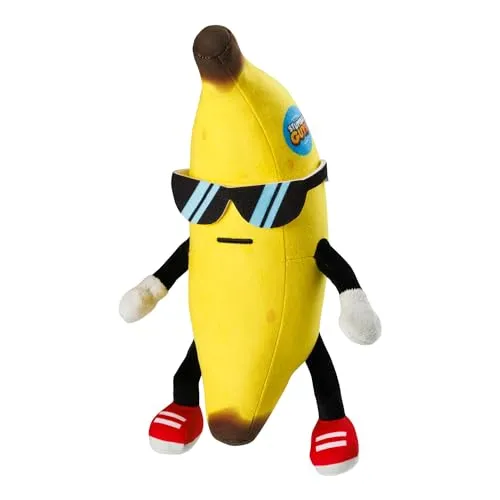 Bandai - Stumble Guys – Banana Guy – Großes Plüschtier 30 cm bunt – Plüschtier Videospiel Stumble Guys – Banane zum Sammeln – Spielzeug für Kinder ab 2 Jahren – PMS7008D