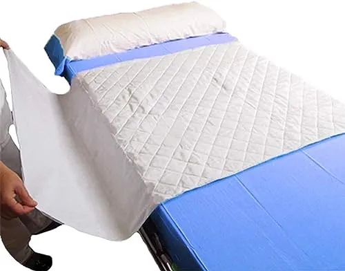 OrtoPrime Superabsorbierender Bettsauger 4,65 Liter m2 + 400 Wäschen - 5 Lagen Matratzenschoner waschbar - Erwachsener Baby- und Kinderbettsauger - inkontinenzunterlage 90 x 85 waschbar mit Flügeln