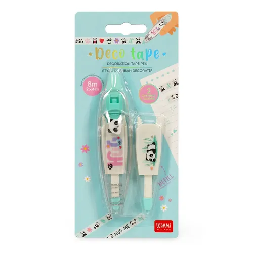 Neu Legami Stift mit Dekoband Panda