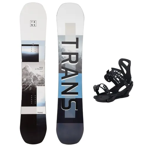 Trans Snowboard Set Ultralight Wood 154 cm + Sonic L Bindung
