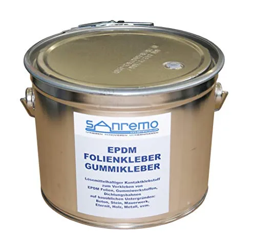 Produktbild EPDM FOLIENKLEBER GUMMIKLEBER Kontaktklebstoff 4kg