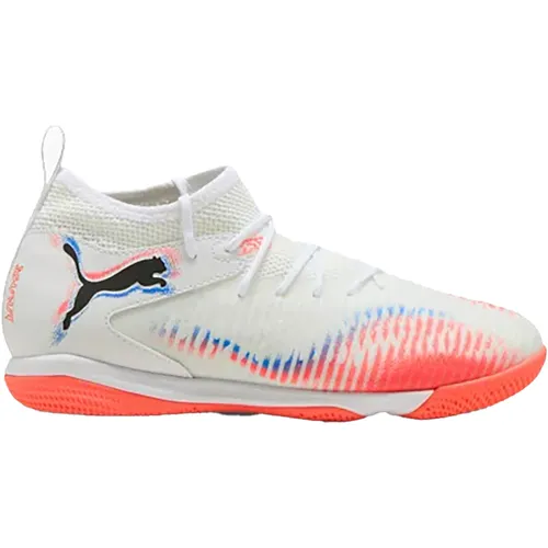 PUMA FUTURE 8 MATCH Mid Futsalschuhe für Jugendliche in weiß von PUMA
