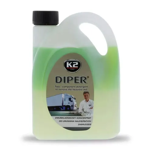 K2 DIPER Autoshampoo Reinigungsmittel Auto Shampoo Aktivschaum Konzentrat 2 kg
