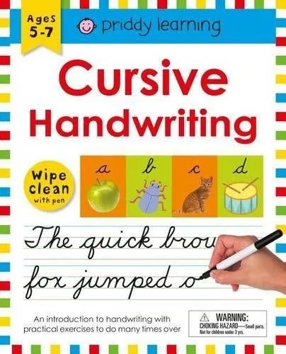 Produktbild Roger Priddy Wipe Cl Cursive Handwriting (Wipe Clean (Spiral Bound) (US IMPORT)