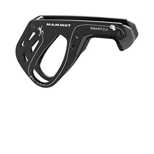 Mammut Smart 2.0 Sicherungsgerät - Schwarz, One Size - Kletterzubehör mit innovativer Autolock-Funktion für sicheres und einfaches Sichern beim Klettern.