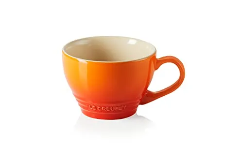 Le Creuset Becher 400 ml Feuriges Orange in rot von Le Creuset