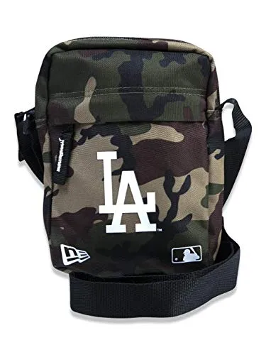 New Era MLB Side Bag Umhängetasche LA DODGERS Camouflage - Sportfan Rucksäcke mit hochwertigem Material und bequemem Tragegefühl; zeige deinen Team-Stolz mit diesem stylishen, offiziell lizenzierten Accessoire für jeden Fan.