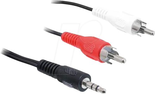 DELOCK 84212 - Audio Kabel 3,5 mm Klinkenstecker > 2 x Cinch Stecker 5 m