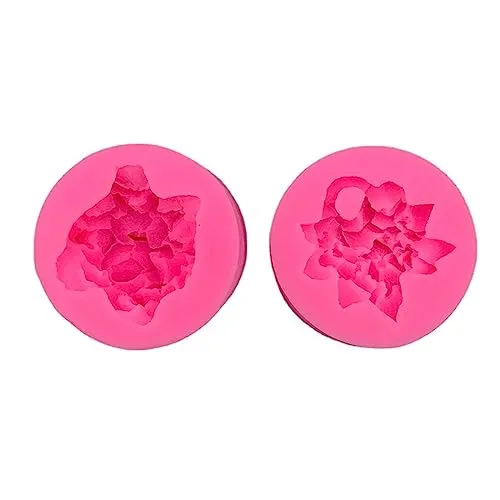 Silikonform für Gipskuchen, Hortensien, Kugeln, Zubehör, Haushalt, Kuchen, Geschenk, Fondant, Blume, 2 Stück