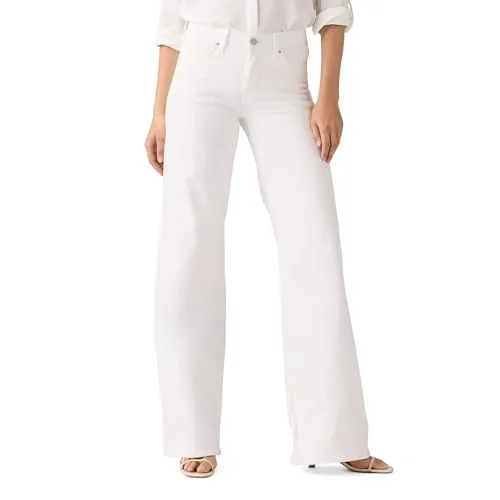 Levi's Shaping Wide Leg Soft Clean White 318 von Levi's