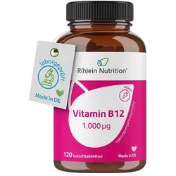 Vitamin B12 1.000 μg Lutschtabletten vegan