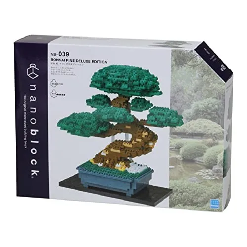 Nanoblock Pine Bonsai Luxus Edition NB039