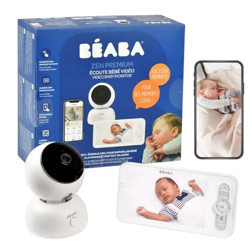 BÉABA Babyphone Video 2 in 1 mit HD-Kamera