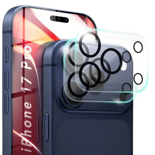 2x Kamera Glas für iPhone 17 Pro, Anti Reflexion Camera Linse Objektiv Schutz 9H
